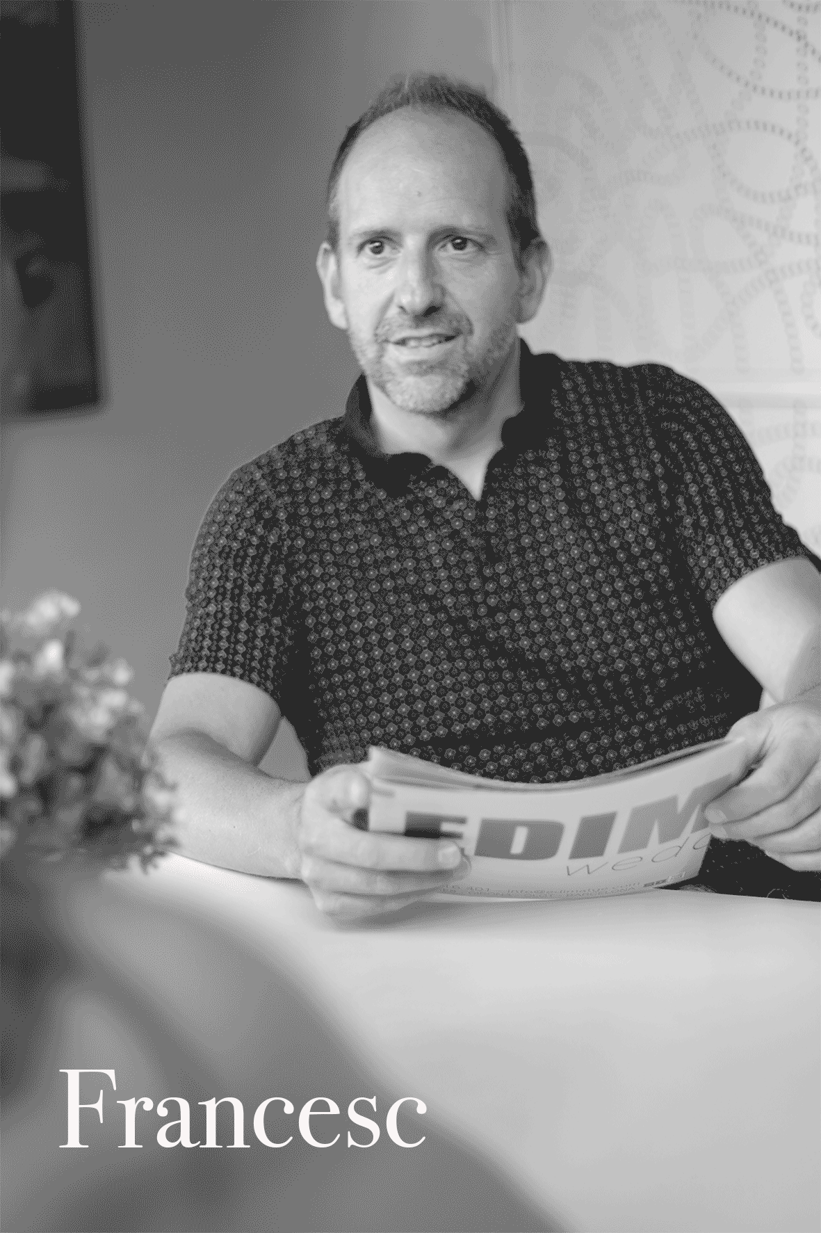 Francesc, videographer chez Edimatge